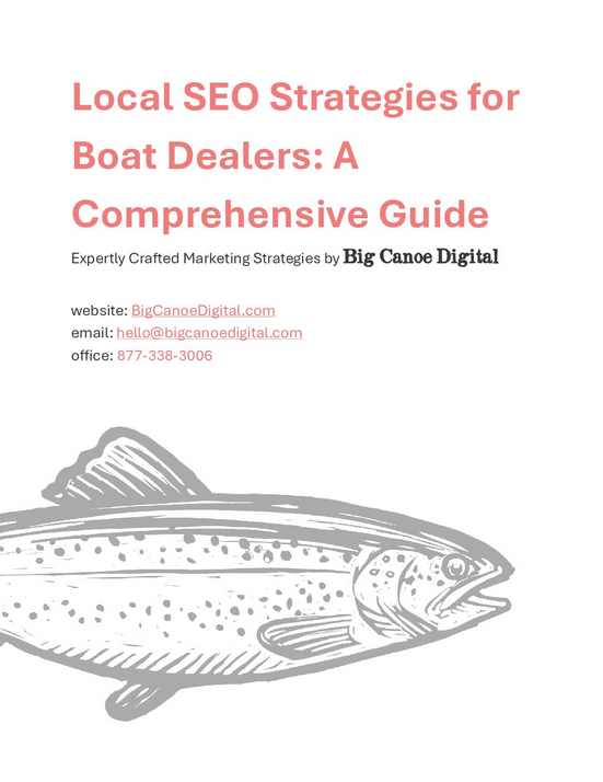 Local SEO Strategies for Boat Dealers