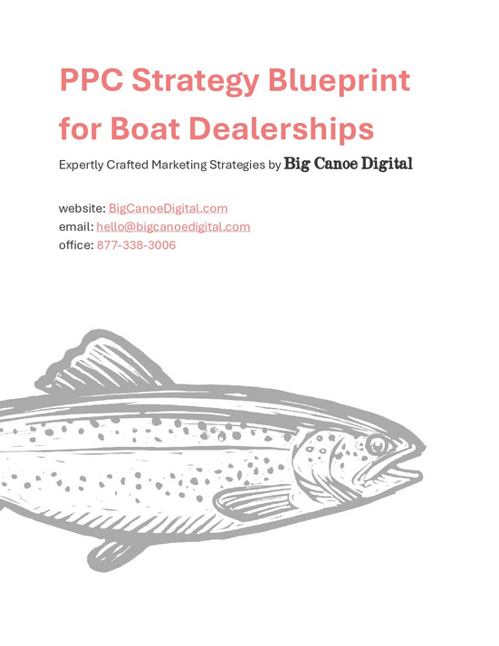 PPC Strategy Blueprint for Boat Dealerships