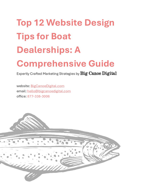 Top 12 Website Design Tips for Boat Dealerships