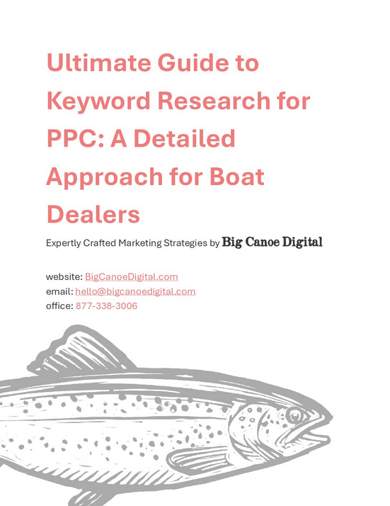 Ultimate Guide to Keyword Research for PPC for Boat Dealers